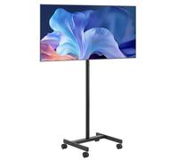 VEVOR Soporte de TV Enrollable para Televisores Planos y Curvos de 431,8-1397 mm, Soporte de Suelo Portátil para TV de hasta 20 kg (máx. VESA 200 x 200 mm) para Sala de Estar, Oficina y Exterior