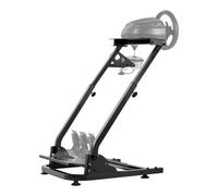 VEVOR Soporte de Volante de Carrera para Logitech G920 Soporte Plegable Negro Simulador Conducción Base para Volante