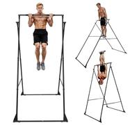 VEVOR Soporte de Yoga con Estructura para Columpio, Capacidad de Carga Máxima de 200 kg, Espuma EVA, Ajuste Horizontal de 4 Posiciones y Ajuste Vertical de 6 Posiciones, 1750 x 1300 x 2400 mm