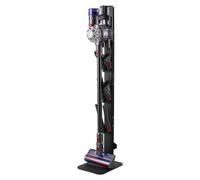 VEVOR Soporte de Aspiradora Compatible con Aspiradoras Verticales y Accesorios Dyson G5, V15, V12, V11, V10, V8, V7 y V6 Soporte Estable con 6 Ganchos y Almohadillas Antideslizantes, Color Negro