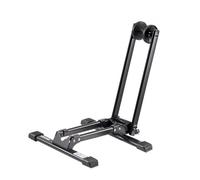 VEVOR Soporte para Aparcar Bicicletas de Montaña y Carretera de 508 a 736,6 mm Soporte de Suelo Plegable para Bicicleta de Acero para Entrada, Garaje, Casa, Aparcamiento, Almacenamiento, Negro