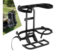 VEVOR Soporte para bolsa de carrito de golf 30.9 x 27.8 x 16.1 pulgadas Compatible con Yamaha EZGO Club Car Barra de agarre para asiento trasero