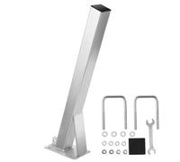 VEVOR Soporte para Cabrestante de Remolque de Barco 76 x 76 x 863 mm, Soporte de Cabrestante Galvanizado con Pernos en U, Apto para Motos Acuáticas, Veleros, Barcos de Pesca y Lanchas Rápidas