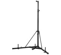 VEVOR Soporte para Saco de Boxeo con Marco de Acero Soporta hasta 65 kg Soporte a Saco de Arena Independiente con Base con Peso Equipo de Entrenamiento para Gimnasio en Casa, 118 x 118 x 232 cm