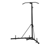 VEVOR Soporte para Saco de Boxeo Equipo de Entrenamiento Resistente de Acero Soporta Hasta 65 kg Altura Ajustable Soporte Independiente a Sacos de Arena para Gimnasio en Casa, 118 x 118 x 232 cm