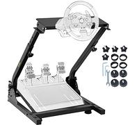 VEVOR Soporte para Volante 61 x 45 x 58-77cm Universal Plegable G25 G27 G29 y G920 Wheel Stand Pro Compatible con Logitech [Video Game] Negro (YXZG29YXARTZDZ001V0)
