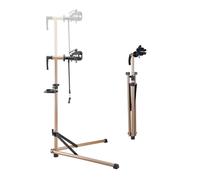 VEVOR Soporte Resistente de Reparación de Bicicletas de 40 kg con Altura Ajustable 105 a 150 cm y Bandeja Magnética para Herramientas, para Bicicletas de Montaña y Carretera, 1040 x 720 x 1590 mm