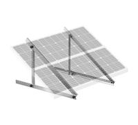 VEVOR Soporte de Panel Solar 127 cm 100-550 W Montaje de Panel Solar Inclinación Ajustable de 0 a 90° Aluminio Ligero con Patas Plegables para RV, Techo, Barcos, Sistema Fuera de la Red
