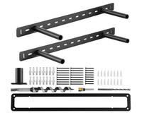 VEVOR Soportes Flotantes para Estantes de Alta Resistencia, 2 uds, 558,4 x 157,4 x 38,1 mm, Soporte Oculto para Estantes de Alta Resistencia, Capacidad de Peso de 150 kg para Montaje en Pared