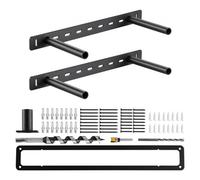 VEVOR Soportes Flotantes para Estantes de Alta Resistencia, Paquete de 2, Soporte Oculto Resistente, Capacidad de Peso de 68 kg para Montaje en Pared, Instalación Fácil, 406,4 x 157,4 x 38,1 mm