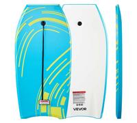 VEVOR Tabla de Bodyboard de 105,5 cm, Tabla de Surf Bodyboard con Núcleo de Espuma EPS y Correa para Muñeca, Capacidad de Carga de 81,7 kg, Resistente a los Rayos UV, para Principiantes, Jóvenes