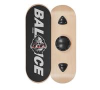VEVOR Tabla de Equilibrio de Madera Base Ajustable de 3 Niveles, Entrenador de Tabla de Equilibrio con Superficie Antideslizante para Ejercicios de Core, Ejercicios de Escritorio de Pie, Yoga