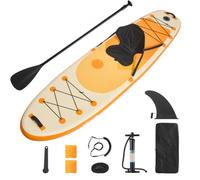VEVOR Tabla de Paleta Surf Inflable con Asiento, Ultraligera, con Bomba, Remo, Aleta, Mochila, Correa de Tobillo, Conveniente, para Jóvenes y Adultos, 304,8 x 83,8 x 15,2 cm, Carga de 150 kg