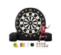 VEVOR Tablero de Dardos Inflable de fútbol, 250 x 300 x 133 cm Tablero de Dardos de Fútbol Gigante con 9 Pelotas de Fútbol, Bomba de Aire, Bolsa de Almacenamiento, Tiempo de Inflado de 2 Min