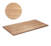 VEVOR Tablero de Madera de Mesa 140 x 70 x 2,5 cm Capacidad de Carga de 100 kg Tablero de Mesa Rectangular de Aglomerado para Escritorio Superficie de Mesa Encimera Mesa de Comedor, Hogar, Cocina