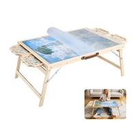 VEVOR Tablero de Rompecabezas de 1500 uds con 4 Cajones, Tapa y Patas Plegables, Sistema de Almacenamiento de Rompecabezas, para Leer, Trabajar o Pasar Tiempo con Amigos, 890 x 660 x 35/405 mm