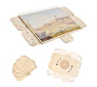 VEVOR Tablero de Rompecabezas Giratorio de 2000 Piezas con 5 Cajones y Cubierta, Sistema de Almacenamiento Organizador de Rompecabezas, 1045 x 763 x 36 mm, para el Ocio y Entretenimiento, Pino