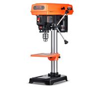 VEVOR Taladro De Banco De 203,2 mm Y 8 Pulgadas, Motor De Inducción De 2,3 A, Potencia Máxima De 500 W, Taladro De Sobremesa Con Control De 5 Velocidades Variables De 550/950/1450/1950/2500 Rpm, Mesa