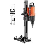 VEVOR Taladro de Diamante Diámetro Máximo de 26 cm Máquina Perforadora de Diamante Profundidad de 60 cm Taladradora Diamantina Húmeda 3200 W 750 rpm para Agujeros Construcción de Hormigón Armado
