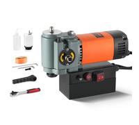 VEVOR Taladro Magnético de Perfil Bajo 1300 W Taladro Magnético Ligero y Portátil con Dispositivo de Enfriamiento y Protección contra Sobrecarga Prensa Magnética para Instalación de Equipos