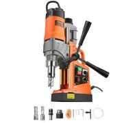 VEVOR 1450 W Taladro Magnético Diámetro de Perforación de 40 mm, Taladro de Columna Eléctrico Portátil de 12500 N con Velocidad Variable, Máquina de Perforación para Cualquier Superficie
