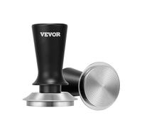 VEVOR Tamper de Café Expreso 51 mm con Resorte Herramienta de Café para Máquina de Café, Acero Inoxidable y Aleación de Aluminio con Mango Antideslizante Negro, Ideal para Baristas Profesionales