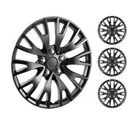 VEVOR Tapacubos para Llantas de Rueda Resistente y Duradero Resistente a los Arañazos con Orificio para Boquilla de Válvula y Broche, ABS y PC, Apto para Uso en Todo Tipo de Clima, φ 437 x 55 mm