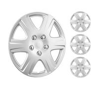 VEVOR Tapacubos para Llantas de Rueda Resistente y Duradero Resistente a los Arañazos con Orificio para Boquilla de Válvula y Broche, ABS y PC, Apto para Uso en Todo Tipo de Clima, φ 415 x 60 mm