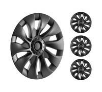 VEVOR Tapacubos para Llantas Modelo 3 2017-2023, Ajuste Completo con Cierre a Presión, Cinta Protectora y Orificio para Boquilla de Válvula, ABS y PC, Apto para Todo Tipo de Clima, φ 496 x 80 mm