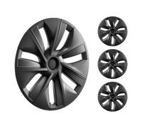 VEVOR Tapacubos para Llantas Modelo Y 2020-2023 Totalmente Ajustados con Cierre a Presión, Cinta Protectora y Orificio para Boquilla de Válvula, ABS y PC, Aptos para Todo Tipo de Clima, φ 525 x 75 mm