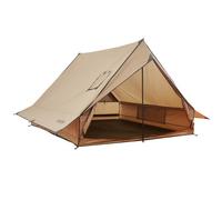 VEVOR Tienda de Campaña Caliente para 2 Personas, Carpa Portátil Tipo Casa 250 x 200 x 150 cm con Orificio para Estufa, Postes y Bolsa de Transporte para Acampar, Senderismo, Pesca y Mochilero
