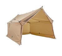 VEVOR Tienda de Campaña Caliente para 2 Personas, Carpa Portátil Tipo Casa 380 x 200 x 190 cm con Orificio para Estufa, Tienda Impermeable para Acampar, Senderismo, Caza, Pesca y Mochilero