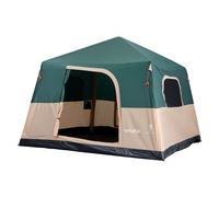 VEVOR Tienda de Campaña Inflable para 4-6 Personas, Tienda de Campaña de Inflado Automático con Batería Recargable, Impermeable y Portátil con Bolsa de Almacenamiento, para Familia Viajes Acampada