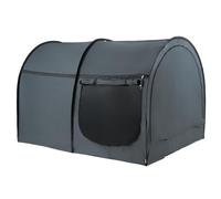 VEVOR Tienda de Campaña para Cama de 190 x 137 x 119 cm Tienda de Campaña Transpirable de 4 Puertas con Postes de Fibra de 7 mm para Privacidad en la Cama Dosel Opaca para Camas de Niños y Adultos