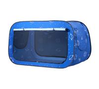 VEVOR Tienda de Campaña para Cama de 200 x 105 x 120 cm Tienda de Campaña Transpirable de 2 Puertas con Postes de Fibra de 8 mm para Privacidad en la Cama Dosel Opaca para Camas de Niños y Adultos