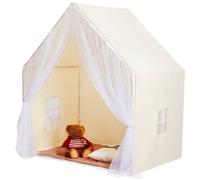 VEVOR Tienda de Campaña para Niños 1-5 Años Yurta para Niños con Alfombra Beige