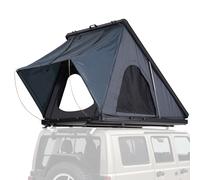 Tienda de techo rígida VEVOR, tienda de techo rígida Naturnest para 2 o 3 personas, tienda de techo rígida con escalera telescópica y colchón grueso, impermeable y resistente al viento para camionetas