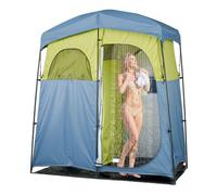 VEVOR Tienda de Ducha con Bolsa de Ducha, Piquetas, Cuerdas, Bolsa de Transporte y Postes de Soporte, Fabricada en Tejido Oxford 150D para Camping, Playa y Pesca, 2 Personas, 2133 x 1067 x 2133 mm