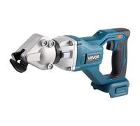 VEVOR Tijeras de Metal Inalámbricas, Cabezal Giratorio 360 Grados, Hojas Dobles, 25000 RPM, Corta Acero Galvanizado Calibre 18, Acero Inoxidable Calibre 20, Placa de Aluminio, Plástico y Cartón