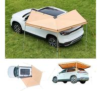 VEVOR Toldo Lateral de 270 Grados, 4,9 m², Impermeable con Protección UV50+, Incluye Bolsa de Transporte, para Todo Tipo de Clima, para Acampar en SUV, Furgonetas, Camiones, 3,19 x 3,07 x 2,10 m
