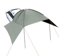 VEVOR Toldo para Coche 3x2,1 m Toldo Lateral para Coche PU2000mm UV50+ Resistente al Sol/Agua/Viento con Bolsa de Almacenamiento Toldo Lateral/Trasero para Camiones, SUV, Furgonetas, Autocaravanas