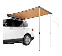 VEVOR Toldo Retráctil para Coche 2x2,5 m Toldo Lateral para Coche PU3000 mm UV50+ Resistente al Sol/Agua/Viento con Bolsa de Almacenamiento Toldo Lateral/Trasero para Camiones Furgonetas Autocaravanas