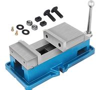 VEVOR Tornillo de banco ACCU de 4 pulgadas de ancho de mandíbula, máquina de perforación, abrazadera de banco (4 pulgadas)