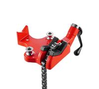 VEVOR Tornillo de Banco de Cadena para Tuberías de Alta Resistencia, Capacidad 0,635 a 15,2 cm, Cadena Resistente 710 mm y Base Hierro Fundido, para Reparaciones Automotrices, 300 x 260 x 130 mm