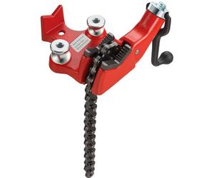VEVOR Tornillo de banco de cadena, capacidad de tubería de 3,2 mm a 127 mm tornillo de banco de cadena de alta resistencia con manivela, mandíbula recubierta de neopreno, material de hierro fundido
