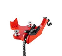 VEVOR Tornillo de Banco de Cadena para Tuberías de Alta Resistencia, Capacidad de 1,27 a 20,3 cm, Cadena Resistente de 880 mm y Base de Hierro Fundido, para Plomería, Reparaciones Automotrices