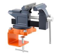 VEVOR Tornillo de Banco de Mesa, Ancho de la Mandíbula 114,3 mm, Base Giratoria 270°, Construcción de Hierro Fundido, para Carpintería, Taladrado de Metal, Grabado, Rectificado, Soldadura y Corte