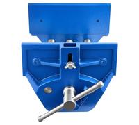 VEVOR Tornillo de Banco para Carpintería de Liberación Rápida, Ancho de Mordaza 18 cm, Apertura de Mordaza 20 cm, Construcción de Hierro Fundido, con Tope Frontal Ajustable, 400 x 180 x 160 mm