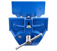 VEVOR Tornillo de Banco para Carpintería de Liberación Rápida, Ancho de Mordaza de 23 cm, Apertura de Mordaza de 26 cm, Construcción de Hierro Fundido, Tope Frontal Ajustable, 480 x 235 x 200 mm