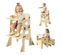 VEVOR Torre de Aprendizaje Montessori Plegable para Niños Multifuncional